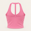 Drop 001 · Halter Top — Team Pink